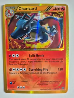Charizard 136/135 Plasma Storm Holo Secret Rare Pokemon TCG NM - Image 5