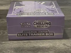 🔥 Pokemon - Sword Shield Shadow Chilling Reign Center POKEMONM ETB Sealed! WOW! - Image 2