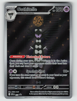 Gothitelle Pokemon SVP 211 Full Art Black Star Promo NM - Image 1