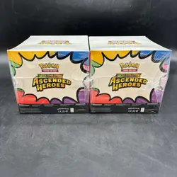 Lot of (2) Pokemon TCG Ascended Heroes Tech Sticker Collection Display Boxes - Image 3