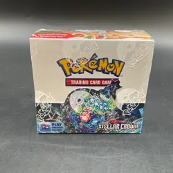 Pokemon TCG Scarlet & Violet Stellar Crown Booster Box Sealed - Image 1