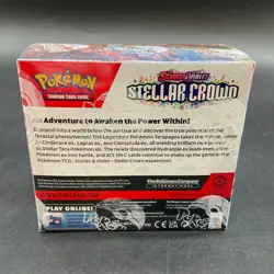 Pokemon TCG Scarlet & Violet Stellar Crown Booster Box Sealed - Image 2