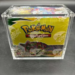 #1 Pokemon Evolving Skies Booster Box SEALED w/ Acrylic Case MINT Sword & Shield - Image 1
