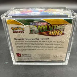#1 Pokemon Evolving Skies Booster Box SEALED w/ Acrylic Case MINT Sword & Shield - Image 5