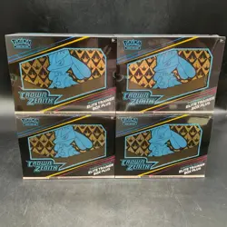 Lot (4) Pokemon Crown Zenith Pokemon Center ETB Plus Exclusive Sealed - Image 1