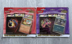 Lot of 2 Pokemon Mega Evolutions Ascended Heroes Tech Sticker Collection - Image 1