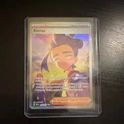 Pokemon Kieran Full Art Illustration Rare Holo Sv: Prismatic Evolutions 174/131 - Image 1