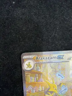 Alakazam ex 201/165 - SV: Scarlet & Violet 151 - SIR - Pokemon TCG - NM - Image 5