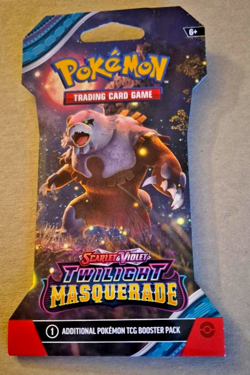 Pokemon TCG Twilight Masquerade Sleeved Booster Pack - Image 1