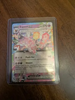 Espeon EX 034/131 Pokemon Play TCG Play Stamp Prize Pack Series 7 NM - Image 1