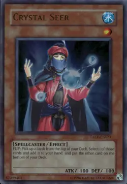Crystal Seer Unl Ed Ultra Rare TAEV-EN031 Yu-Gi-Oh! - Image 1