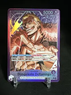 DONQUIXOTE DOFLAMINGO (OP14-060) - Alt. Art`- The Azure Sea's Seven - One Piece - Image 1