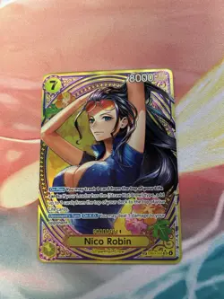 One Piece TCG CCG Nico Robin EB03-055 SP English Pack Fresh - Image 1
