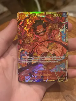 Gol.D.Roger (OP09-118) - Emperors in the New World (Secret Rare, Foil, Rush) - Image 1