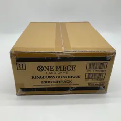 One Piece TCG OP04 Kingdoms of Intrigue English Factory Sealed Case - Image 1
