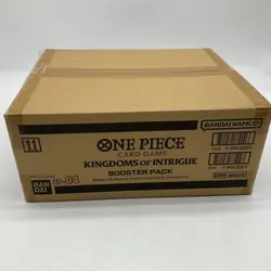 One Piece TCG OP04 Kingdoms of Intrigue English Factory Sealed Case - Image 4