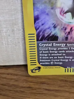 Pokemon Card Crystal Energy Aquapolis Reverse Holo 146/147 Uncommon - Image 5