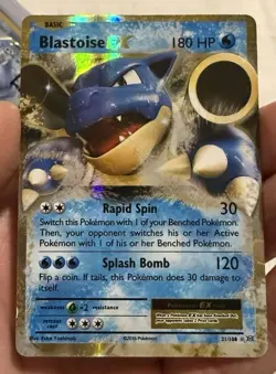 Blastoise Pokemon Card Lot Of 4 Cards *Varying Cond* Ex, POGO, ENG, JPN, Etc - Image 4
