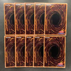 NM 10 card Toon Dark Magician Girl QCLP-JP010 Ultra Rare YuGiOh 1000 - Image 2