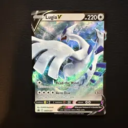 Lugia V SWSH301 Promo Holo Sword & Shield Promo Cards Pokemon TCG MP - Image 1