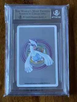 Pokemon 1999 Japanese Flareon Playing Card #136 Silver Poker Card BGS 9.5 GEM - Image 3