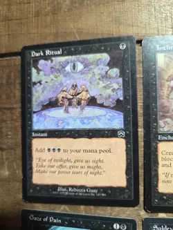 Magic The Gathering Lot Alliances Black LP X10 Cards - Image 3