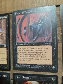 Magic The Gathering Lot Alliances Black LP X10 Cards - Image 5