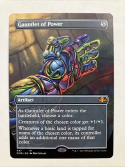 Magic The Gathering: Gauntlet of Power - DMR - Borderless - NM Unplayed - MTG - Image 1