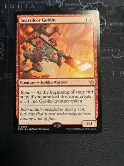 Searslicer Goblin - Foundations (FDN) - Image 1