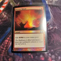 MTG Pyretic Ritual (M11-153/249) Mystery Booster Retail Edition Foils NM FOIL - Image 1