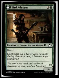 Innistrad: Double Feature #169 Bird Admirer - Image 1