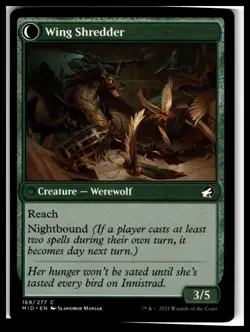 Innistrad: Double Feature #169 Bird Admirer - Image 2