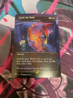 MTG - CRACK THE VAULT (GRIM TUTOR) - MYTHIC - NM - SECRET LAIR - FOIL - Image 1