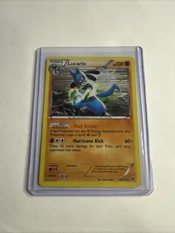 Pokemon TCG - Lucario 78/135 - Vintage Holo Rare - B&W Plasma Storm - Image 1