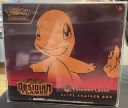 Pokemon: Scarlet & Violet 3: Obsidian Flames Pokemon Center ETB WITH CASE - Image 1