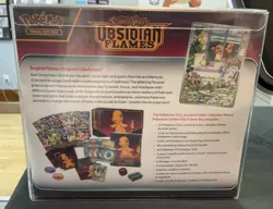 Pokemon: Scarlet & Violet 3: Obsidian Flames Pokemon Center ETB WITH CASE - Image 3