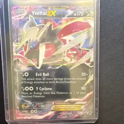 Yveltal EX XY150 Black Star Promo Holo Pokemon NM - Image 1