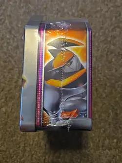 Pokemon Paradox Destinies Tin Gouging Fire ex Tin w/ 5 Booster Packs New Sealed - Image 5