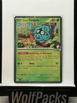 Pokemon ME: Ascended Heroes - Erika’s Tangela 007/217 Cosmos Holo - Image 1