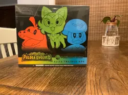 POKEMON CENTER PALDEA EVOLVED ETB TCG SEALED! - Image 1