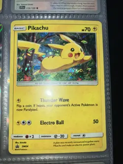 Pokemon TCG Pikachu Pokemon Promos SM04 Holo Promo Promo - Image 1