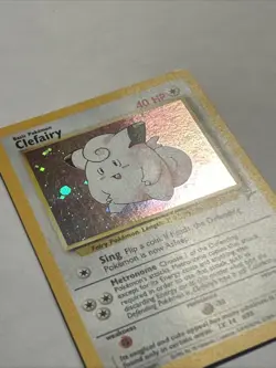 Pokemon TCG Clefairy #6/130 Holo Rare Unlimited Edition Base Set 2 - Image 4