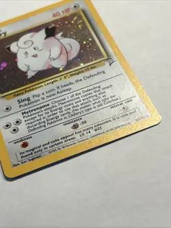 Pokemon TCG Clefairy #6/130 Holo Rare Unlimited Edition Base Set 2 - Image 5