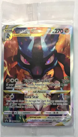 Pokemon Sword And Shield, Lucario VSTAR, SWSH291, Sealed - Image 1