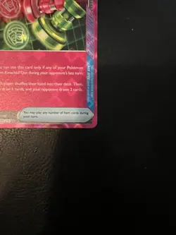 Pokemon TCG Unfair Stamp Scarlet & Violet-Twilight Masquerade 165/167 Holo... - Image 3