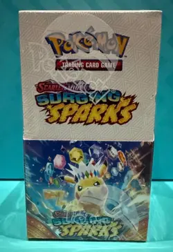 Pokemon TCG Surging Sparks Booster Box 18 Sealed Brand New - Image 1