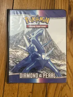 2007 Ultra Pro Pokemon Binder Diamond & Pearl - 9 Pocket Portfolio - Wear/dmg - Image 1