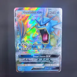 Pokemon TCG Gyarados GX 18/111 Crimson Invasion Sun & Moon - Image 3