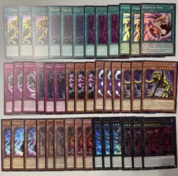 Yugioh! Zombie Pumpking Deck Core Maze of the Muertos MZMU-EN001 - Image 1
