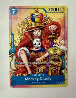 Monkey.D.Luffy (2nd Anniversary Stamped Promo) P-043 - One Piece TCG - English - Image 1